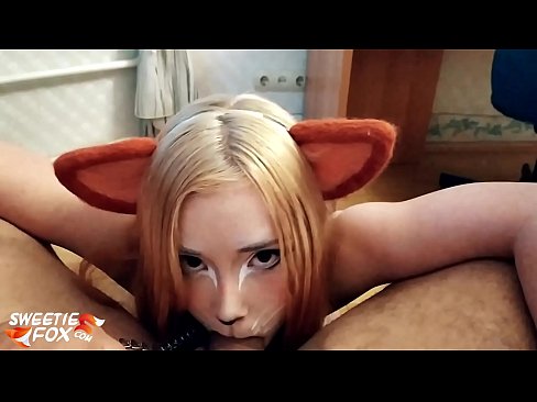 ❤️ Kitsune înghite pula și ejaculează în gură ❌  at ro.sexarxiv.ru ❤